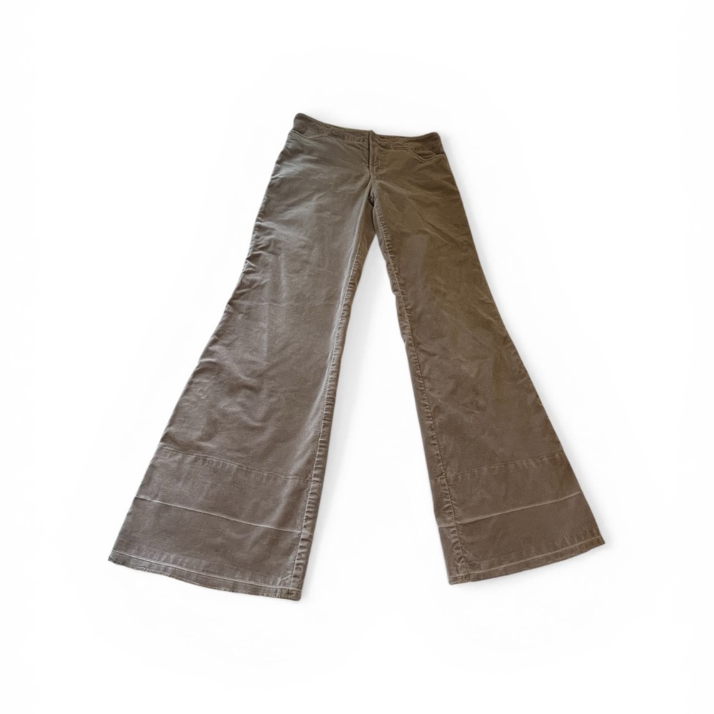 Taupe Wide Leg Cropped Cotton Pants Minimalist Capsule Wardrobe Granola 3/4